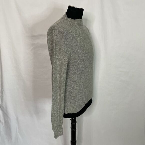 London Fog Gray Crew Neck Knit Sweater - Men’s L - Picture 3 of 6